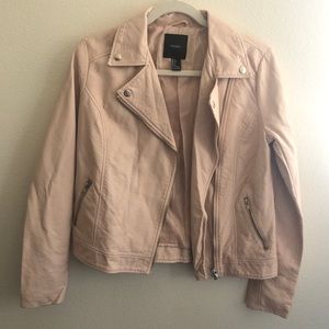 F21 Faux Leather Moto Jacket